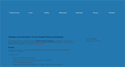 Desktop Screenshot of dulaspol.cz